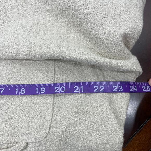 ASOS Top Man Men's Oatmeal Beige Button Down Shirt Size M 38-40 Textured Thick - Picture 8 of 8